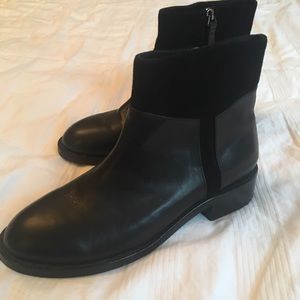 & Other Stories leather and suede boots